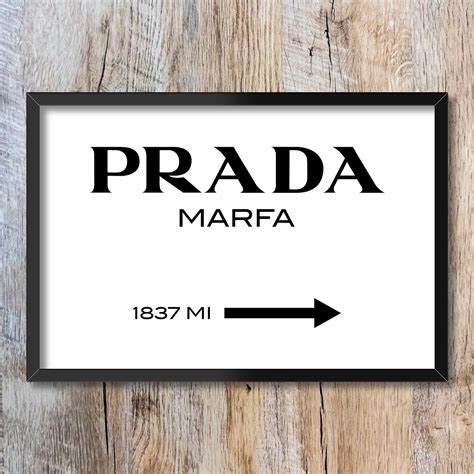 quadro prada marfa online|prada marfa meaning.